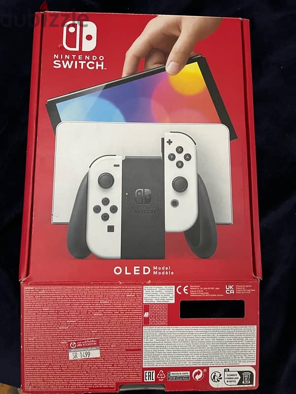 nintendo switch  oled استخدام ساعة 2