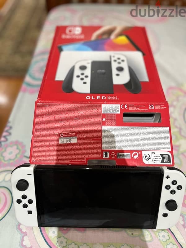 nintendo switch  oled استخدام ساعة 4