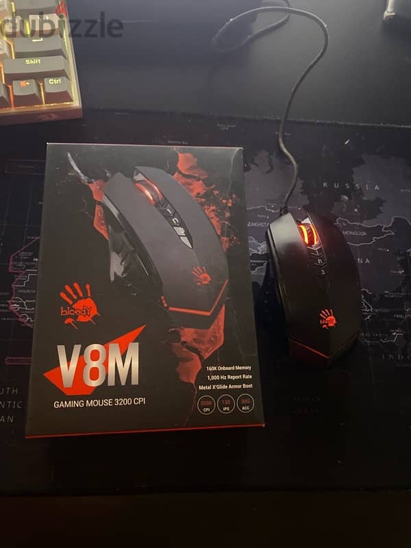 Bloddy V8M Wired gaming mouse | ماوس بلودي 3