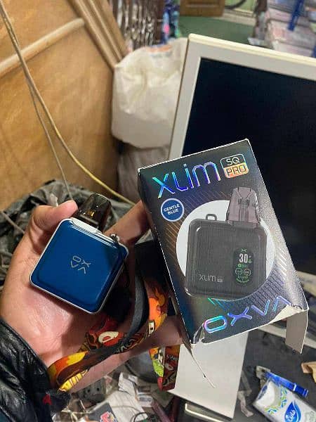 بود اكسليم اس كيو فيب تانك tank pod vape 4