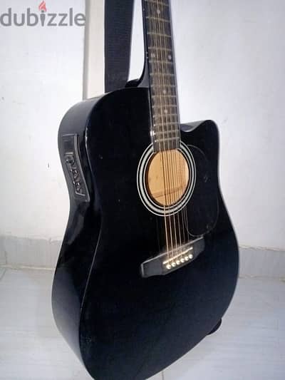 Fitness acoustic electric guitar