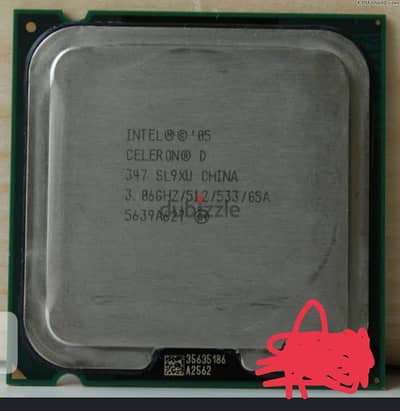 معالج pentium d ومعالج celeron d