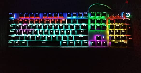 كيبورد Aula F2088 ميكانيكال Blue Switch RGB