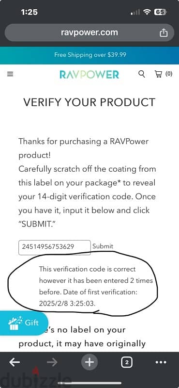 Ravpower 20w charger 5