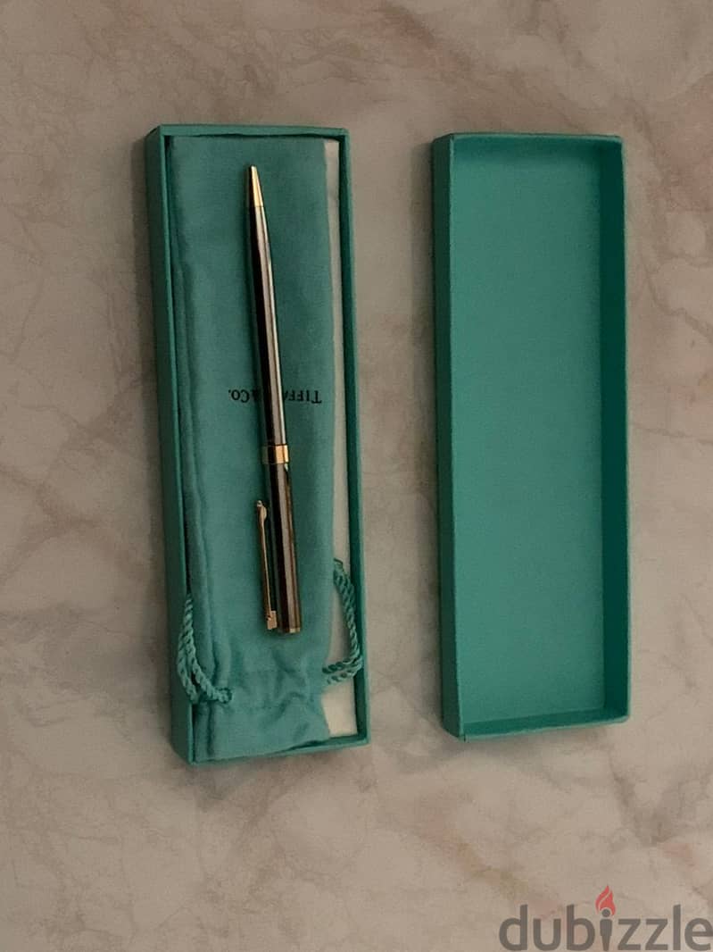 S. T. Dupont Leather Wallet------------tiffany co. pen 1