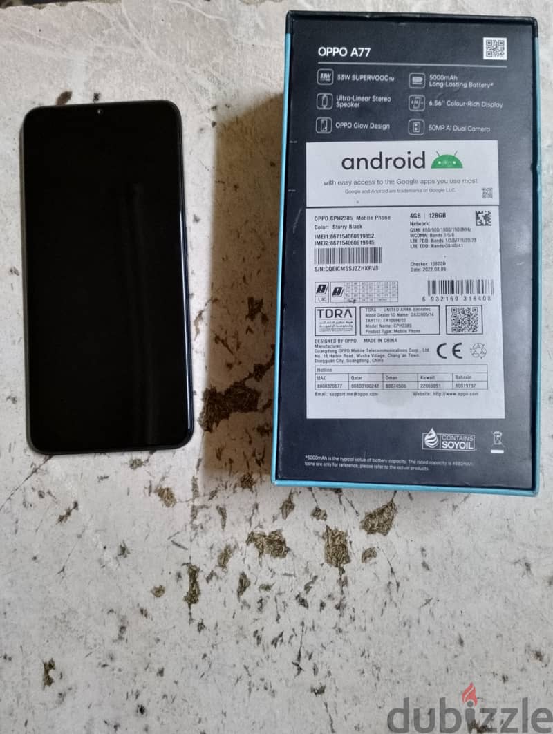 موبايل oppo A77 3