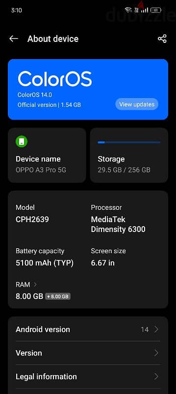 Oppo A3 Pro 5G (NEW) 16