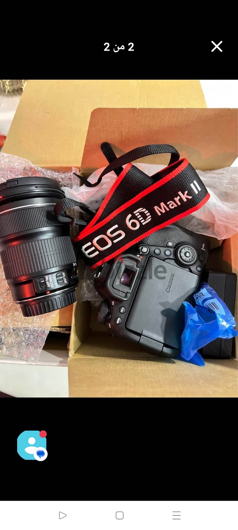 6D mark 2  +lens 24:105 بكل حاجتها 0