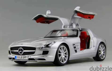 ماكيت مجسم معدن تفاصيل خرافية Mercedes-Benz SLS