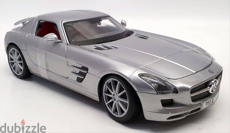 ماكيت مجسم معدن تفاصيل خرافية Mercedes-Benz SLS 2