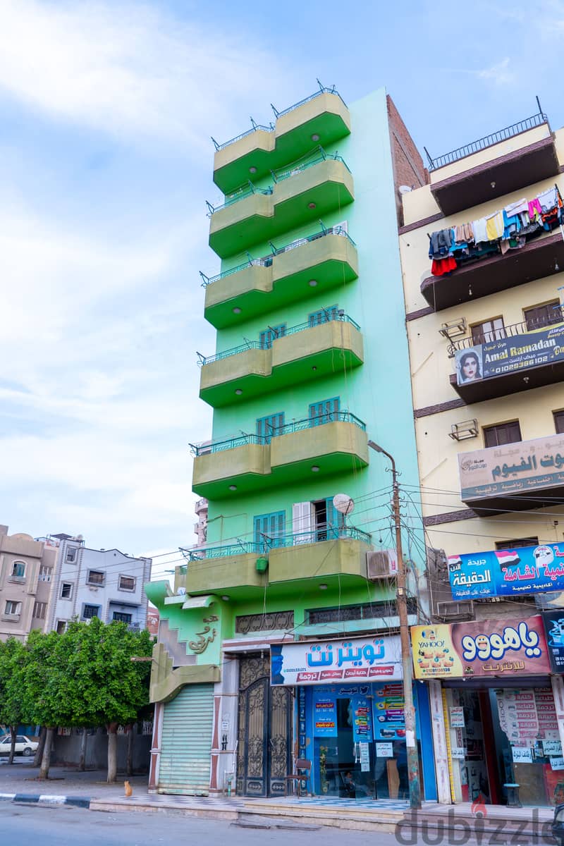 Residential & Commercial Building in Front of Fayoum University 0