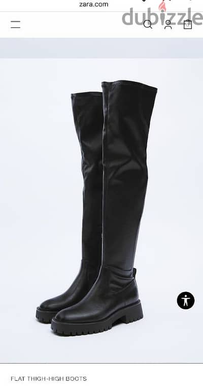 New Original ZARA boot imported from outside size 41