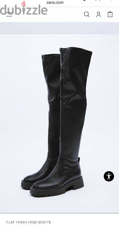 Original ZARA boot imported from outside size 41 0