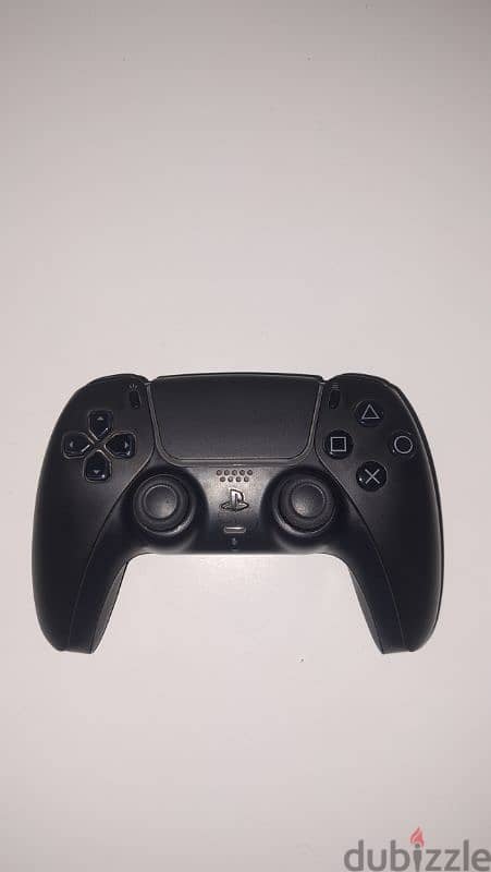 دراع بلايستيشن 5 اسود Dualsense ps5 controller black مستعمل حالة ممتاز 0