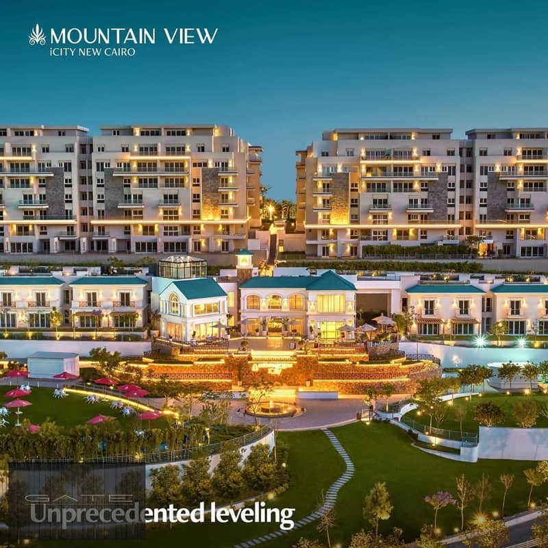 lowest price for 230M apartment , direct club ,at mountain view i city new cairo 0