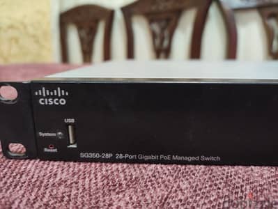 Cisco SG350-28 Port Gigabit PoE Managed Switch