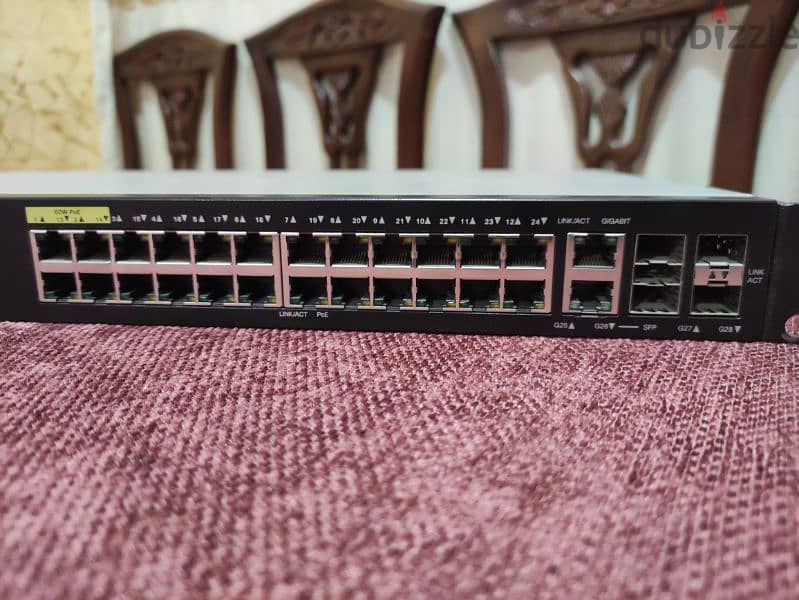 Cisco SG350-28 Port Gigabit PoE Managed Switch 1