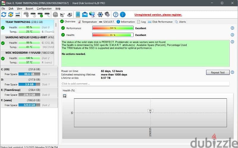 TeamGroup MP33 256GB M. 2 NVME 1