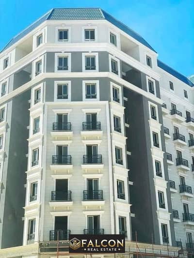 Ready for inspection and receipt with a down payment of 500,000 Bahri apartment (super deluxe finishing) in the Latin Quarter, New Alamein, North Coas