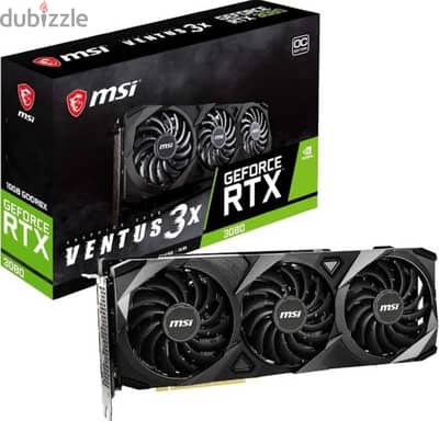 RTX 3080, 12GB ram, MSI.