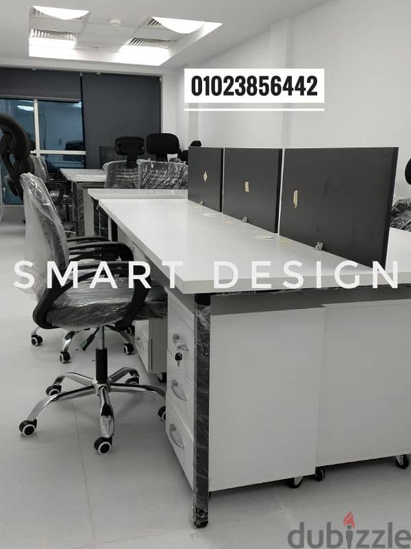 خلية عمل _  Work Station _ بارتيشن مكاتب _ Partition   خشب mdf 0