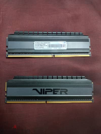 patriot viper 4 blackout series 2x8 3600mhz