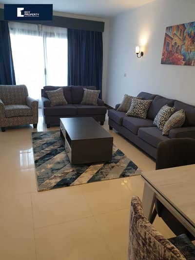 Apartment fully furnished for rent in Porto New Cairo  With very prime location