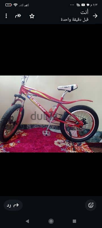 عجله BMX sport مقاس 25