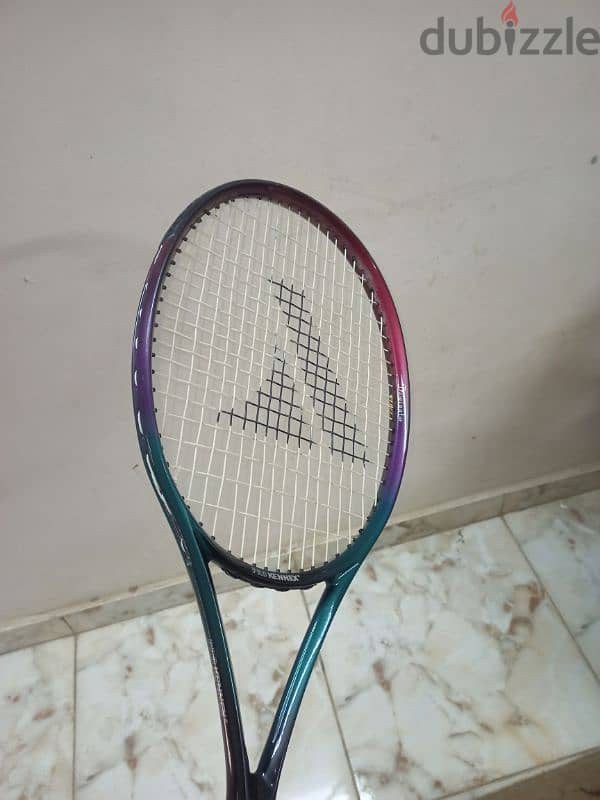 مضرب pro kennex graphite dominator 110 over size 1