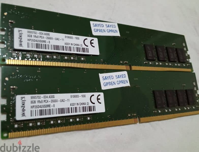 DDR4 & DDR3 8GB FROM EUROPA 0