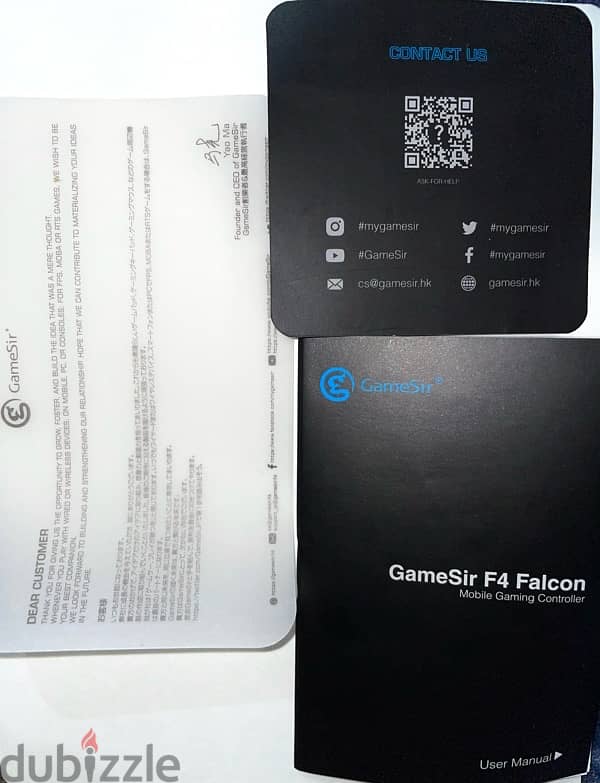 تريجر للألعاب - Gamesir f4 falcon mobile gaming controller 5