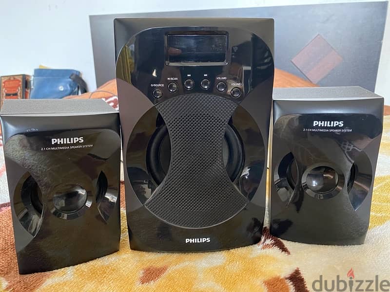 philips multimedia  speaker system 0