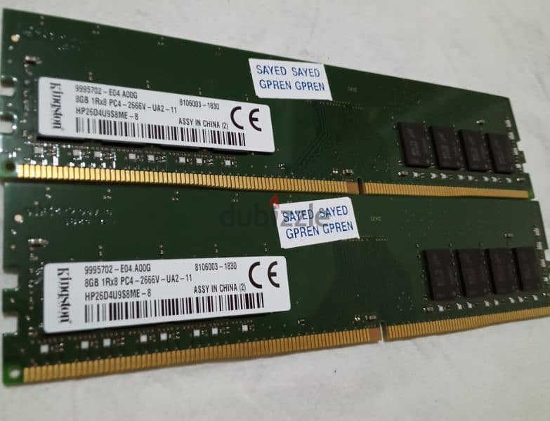 DDR4 & DDR3 RAM USED 1