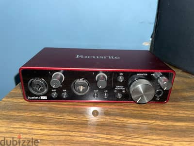 Focusrite Scarlett 2i2 3rd gen | فوكاس رايت تو اي تو