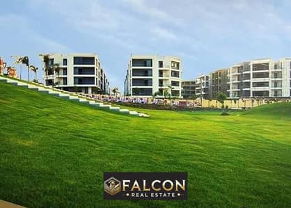 For sale, an apartment in the heart of the settlement, next to Cairo International Airport, with the lowest down payment and the longest payment amoun