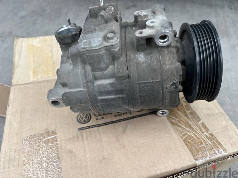 Skoda Fantasia AC compressor كمبروسر تكييف سكودا فانتازيا + سربنتينه 1