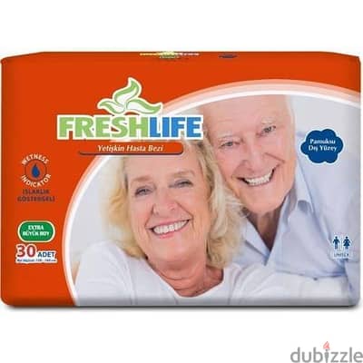 حفاضات كبار السن Fresh life مقاس Large