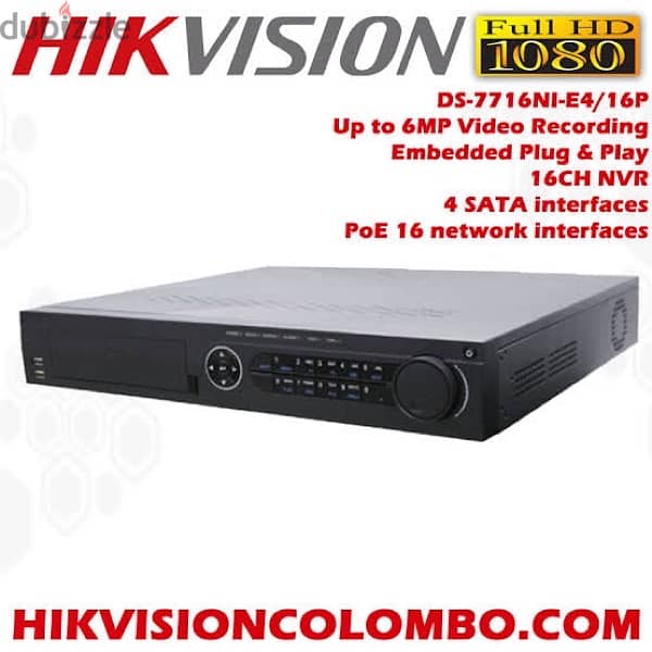 nvr  network video recorder 16 channel 2