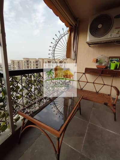 Apartment for sale in Al-Rehab, 162 square meters, hotel finishing, with all its contents