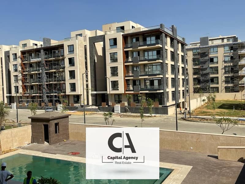 Penthouse for sale with a roof 8% down payment in Azad Compound in the heart of the Fifth Settlement | With a distinctive view of the landscape 0