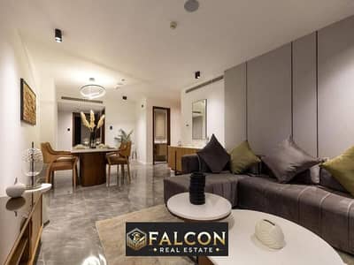 Fully finished hotel apartment with air conditioning, furniture and air conditioners in Heliopolis, Heliopolis, overlooking El-Thawra Street on Suez R