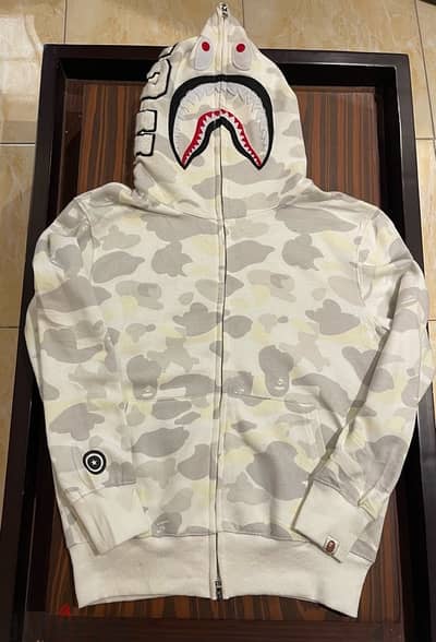 original bape hoodie used like new