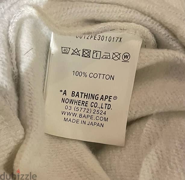 original bape hoodie used like new 4