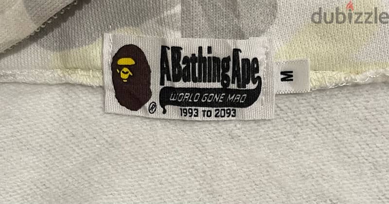 original bape hoodie used like new 7