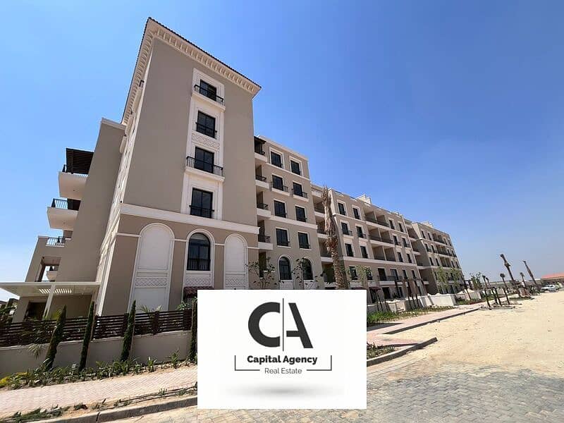 Ready to move Apartment for sale 203 meters fully finished with the real estate developer Dora in the heart of New Zayed, in the Village West 0