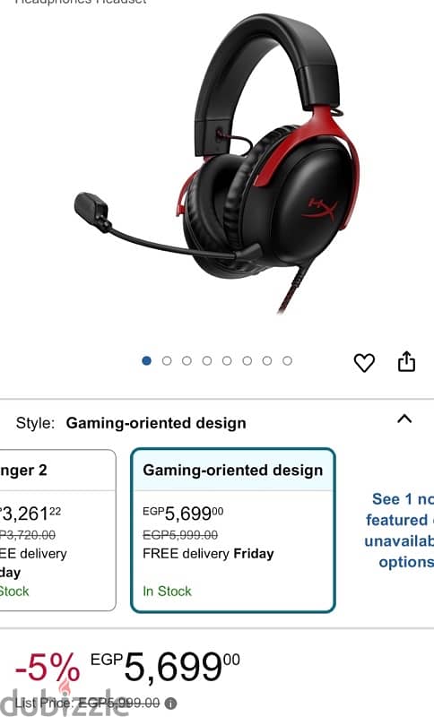 HyperX Cloud 3 gaming headset 1