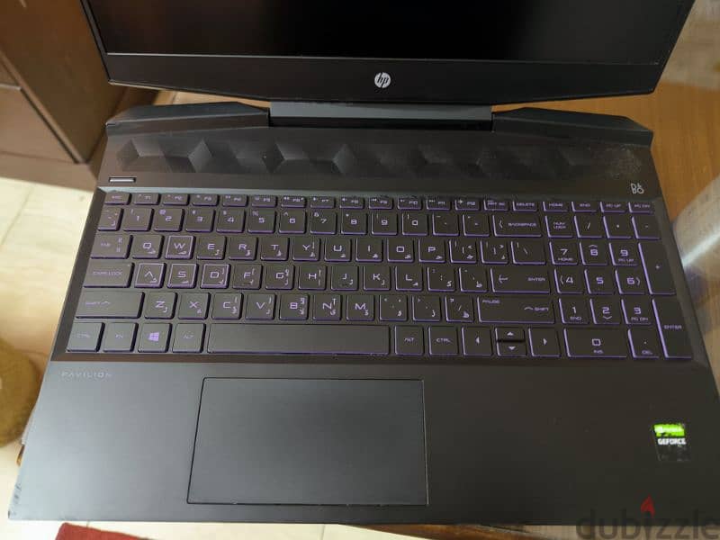 HP pavilion gaming 15 1650ti 512 ssd Intel core i7 gen10 5