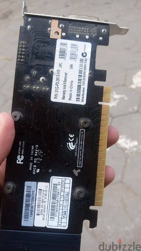 كرت شاشه Nvidia Gt610 2