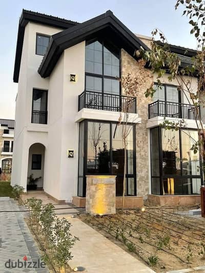 An independent villa of 405 square meters, ready for inspection, for sale on Teseen Street, next to Point 90, in installments