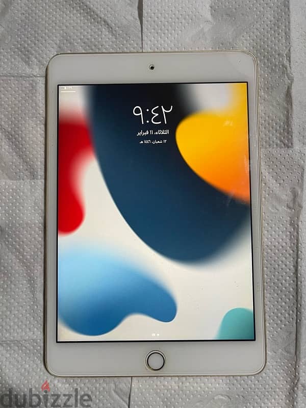 Ipad mini 4 128G battery 95% Skip iCloud - Wifi only . . 2